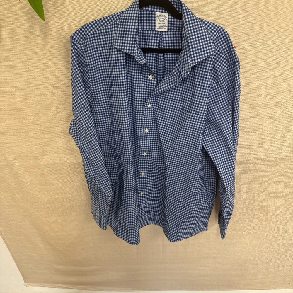 Brooks Brothers Blue Casual Button Down Shirt